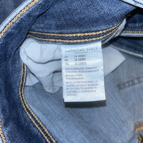 American Eagle kick boot jeans size 24 short women’s - Picture 5 of 7